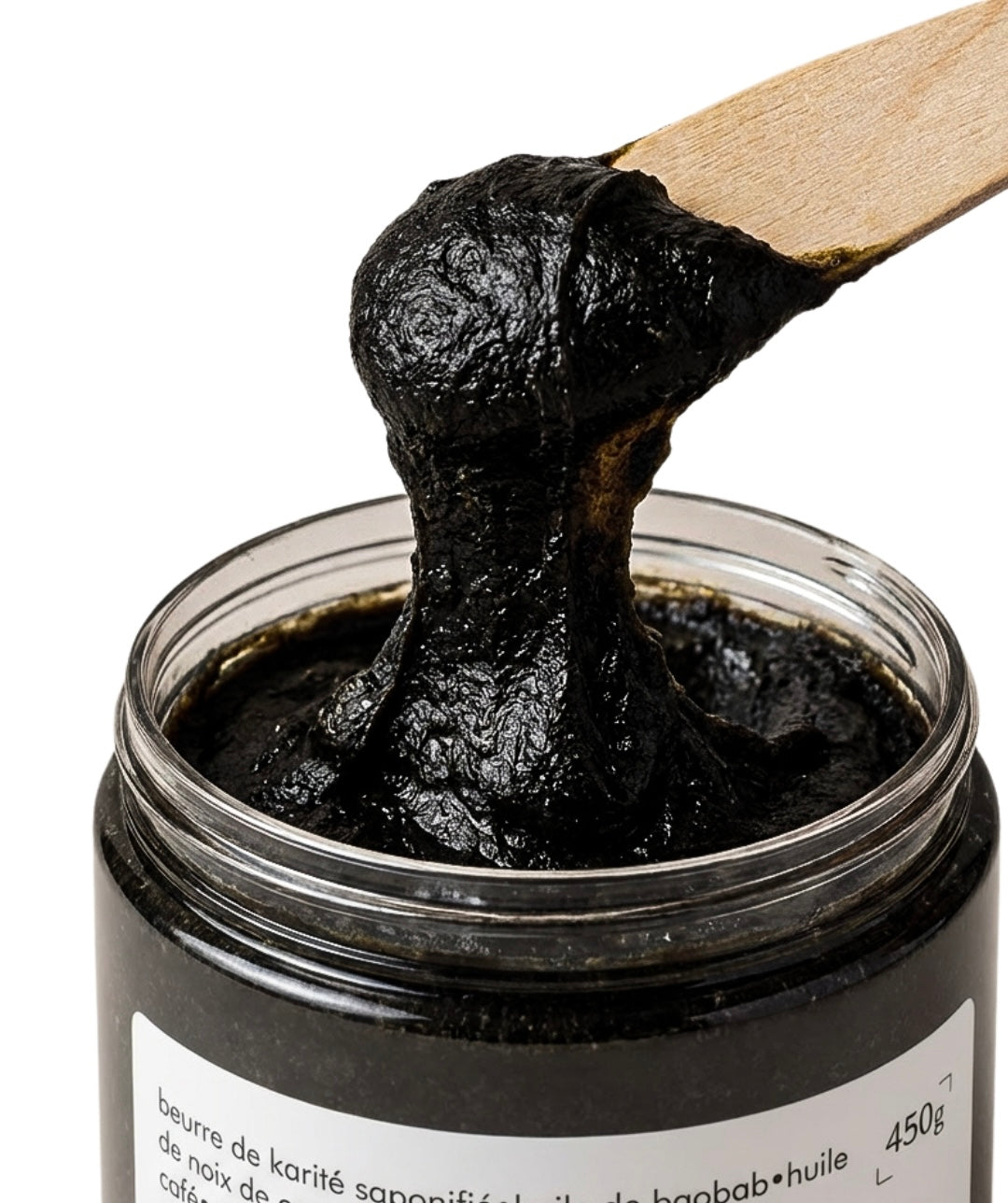 Black soap au café et menthe poivrée