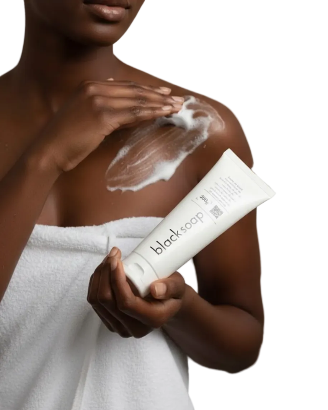 Black soap au café et menthe poivrée